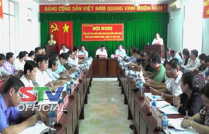 Ban Chấp hành Đảng bộ huyện Châu Thành tổng kết công tác năm 2018