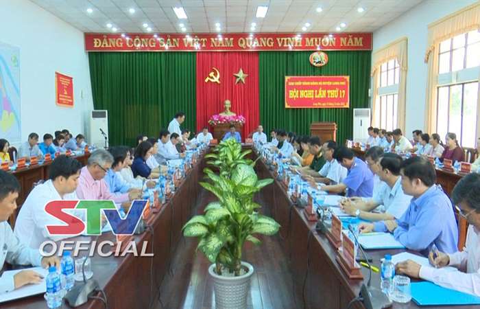 Ban Chấp hành Đảng bộ huyện Long Phú tổng kết năm 2018