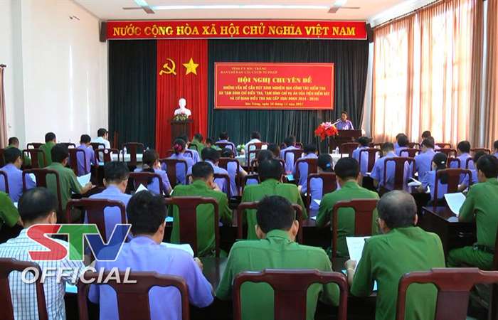 Ban Chỉ đạo Cải cách tư pháp tỉnh Sóc Trăng tổ chức hội nghị chuyên đề  