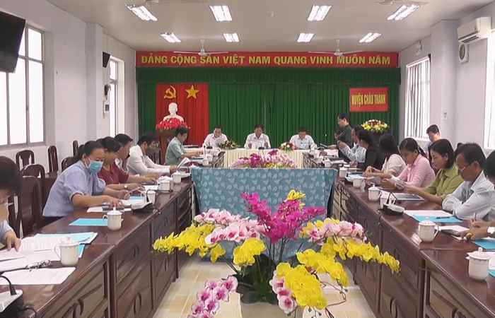Sở LĐTB&XH Sóc Trăng giám sát việc thực hiện chính sách bảo hiểm tại huyện Châu Thành