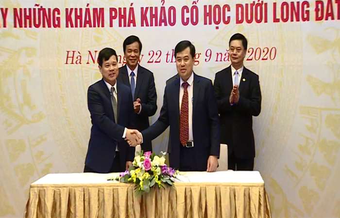Bàn giao Khu trưng bày khảo cổ học dưới Nhà Quốc hội