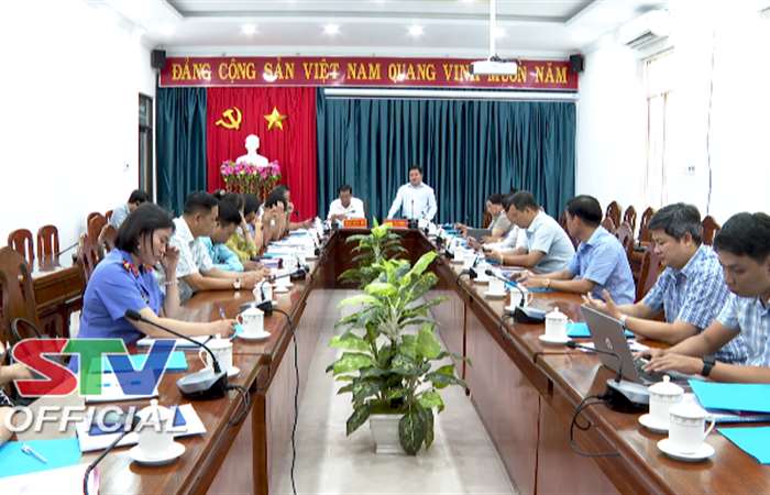 Ban Nội chính Tỉnh ủy Sóc Trăng kiểm tra công tác giải quyết khiếu nại, tố cáo ở huyện Kế Sách