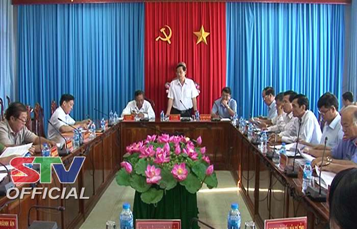  Ban Nội chính Tỉnh ủy Sóc Trăng kiểm tra công tác giải quyết khiếu nại tố cáo trên địa bàn thị xã Vĩnh Châu