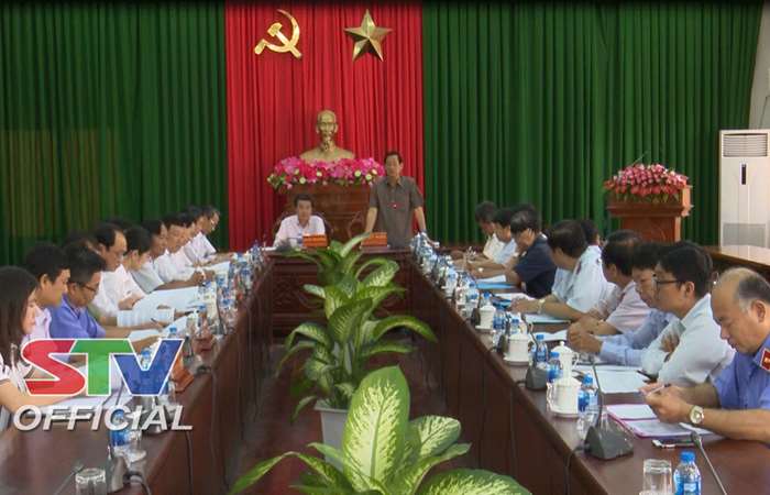  Ban Nội chính Tỉnh ủy Sóc Trăng làm việc với lãnh đạo huyện Long Phú