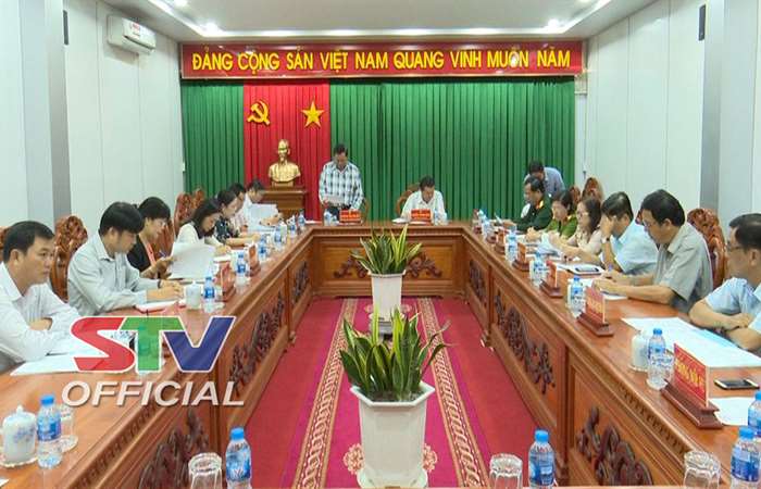 Ban Thường vụ Huyện ủy Long Phú triển khai nhiệm vụ tháng 8/2018