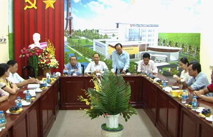 Ban Tuyên giáo Tỉnh ủy chúc mừng Đài PTTH Sóc Trăng nhân ngày Báo chí Cách mạng Việt Nam 21/6.