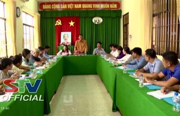 Ban Văn hóa - Xã hội HĐND tỉnh Sóc Trăng làm việc với huyện Trần Đề về tình hình thực hiện Nghị quyết số 04