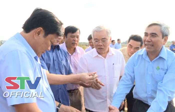 Bí thư Tỉnh ủy Sóc Trăng thăm và làm việc tại Công ty TNHH Vĩnh Thuận  