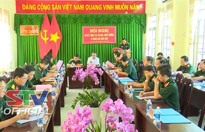 Bộ CHQS tỉnh Sóc Trăng Sơ kết công tác thi đua, khen thưởng và phong trào thi đua quyết thắng