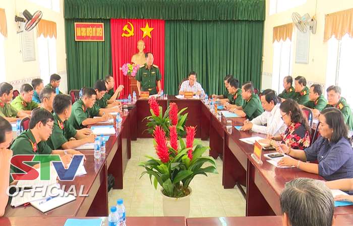 Bộ Tư lệnh Quân khu 9 kiểm tra công tác giáo dục quốc phòng và an ninh tại huyện Mỹ Xuyên