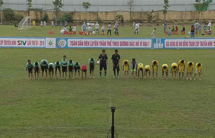 Vòng bảng Bóng đá Nhi đồng tranh CUP STV đội An Hiệp Vs Lạc Hòa Hiệp 1 16-06-2019
