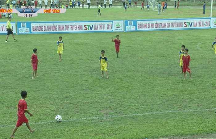 Bóng đá Nhi đông tranh CUP STV Đội Viên An Vs Phú Tâm 15-06-2019