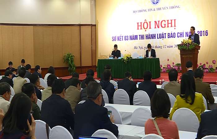 Cần sớm sửa đổi toàn diện Luật báo chí 2016
