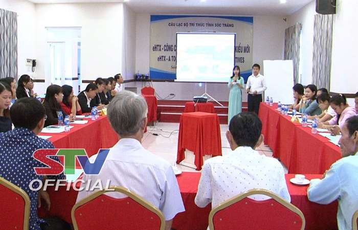 Câu lạc bộ Trí thức tỉnh Sóc Trăng tổ chức Hội thảo eHTX