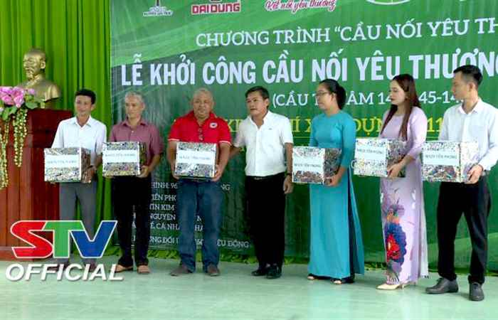 Châu Thành: Khởi công 3 cây “Cầu nối yêu thương” ở Phú Tâm