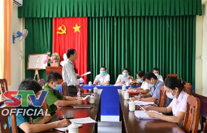 Châu Thành kiểm tra công tác phòng, chống dịch COVID-19 tại xã Phú Tân, Thiện Mỹ và An Hiệp