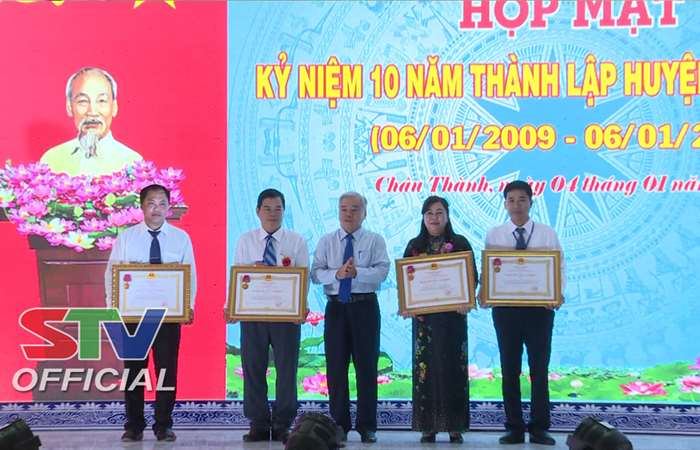 kỷ niệm 10 năm thành lập huyện Châu Thành