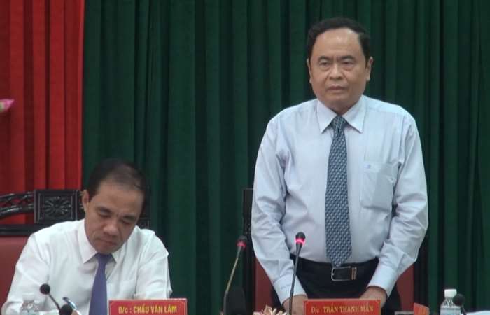 Chủ tịch Ủy ban Trung ương MTTQ Việt Nam làm việc tại Tuyên Quang