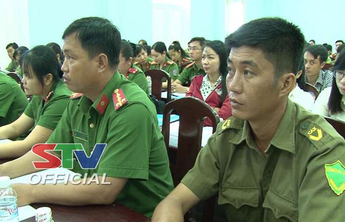 Công an Sóc Trăng tổ chức tập huấn công tác thu thập thông tin