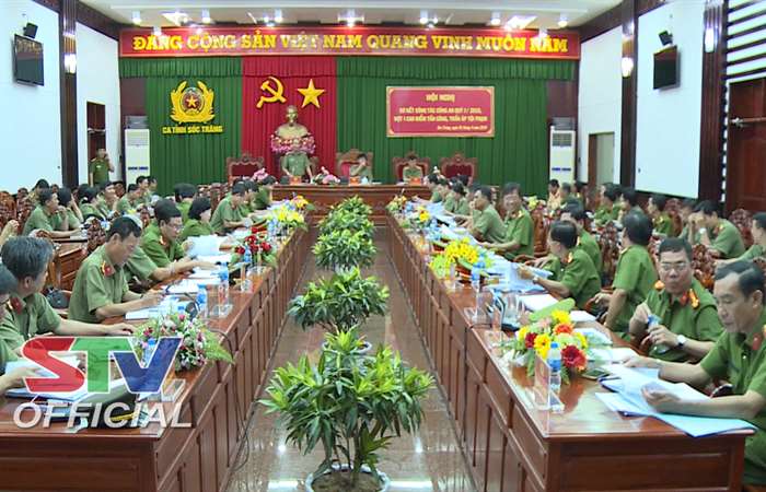 Công an tỉnh Sóc Trăng sơ kết đợt 1 cao điểm tấn công, trấn áp tội phạm