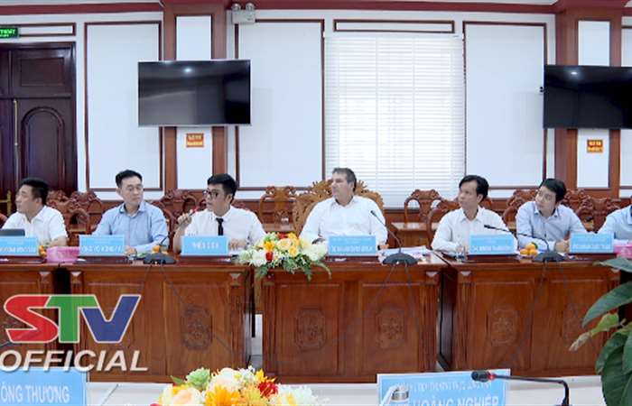 Công ty TNHH DP World Việt Nam đến tìm hiểu các dự án đầu tư tiềm năng tại tỉnh Sóc Trăng