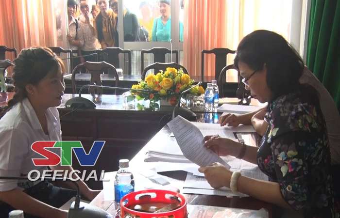 Cù Lao Dung khai mạc kỳ xét tuyển viên chức năm 2018 