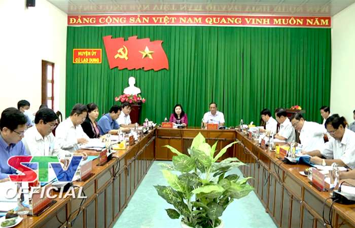 Cù Lao Dung phát huy tinh thần dân chủ, đoàn kết nội bộ, xây dựng hệ thống chính trị ngày càng trong sạch, vững mạnh