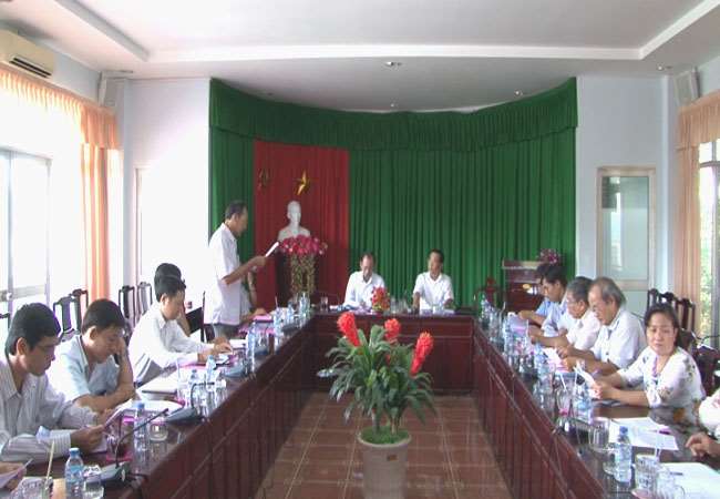 Cù Lao Dung nâng cao hiệu quả công tác tuyên truyền bầu cử 