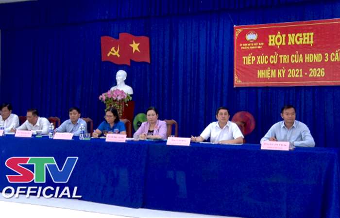 Đại biểu HĐND 3 cấp tiếp xúc cử tri tại xã Lạc Hòa và phường Khánh Hòa