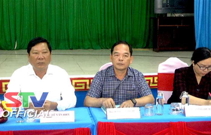 Mỹ Xuyên: Đại biểu HĐND 3 cấp tiếp xúc cử tri xã Đại Tâm và Tham Đôn