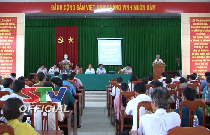 Đại biểu HĐND các cấp tiếp xúc cử tri xã Long Hưng.