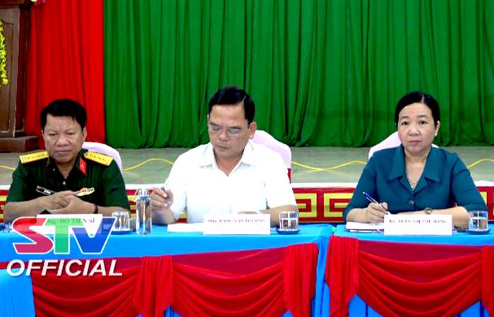 Đại biểu HĐND tỉnh Sóc Trăng tiếp xúc cử tri xã Đại Tâm, Tham Đôn huyện Mỹ Xuyên