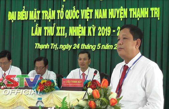 Đại hội Đại biểu Ủy ban Mặt trận Tổ quốc Việt Nam huyện Thạnh Trị lần thứ 12  nhiệm kỳ 2019 - 2024