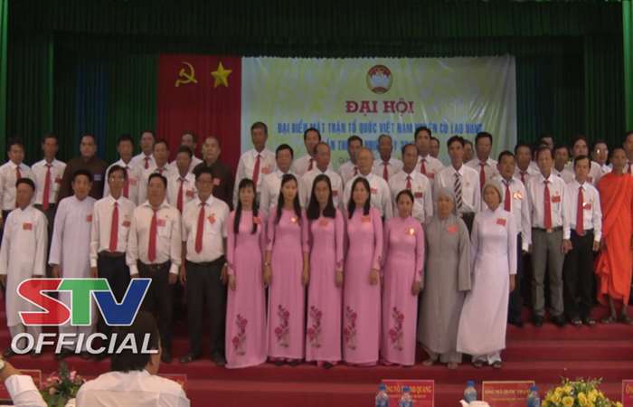 Đại hội Đại biểu Ủy ban MTTQ Việt Nam huyện Cù Lao Dung lần thứ XI, nhiệm kỳ 2019 - 2024
