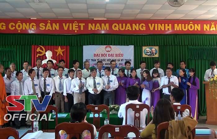 Đại hội đại biểu Ủy ban MTTQ Việt Nam xã Mỹ Thuận lần thứ IX 