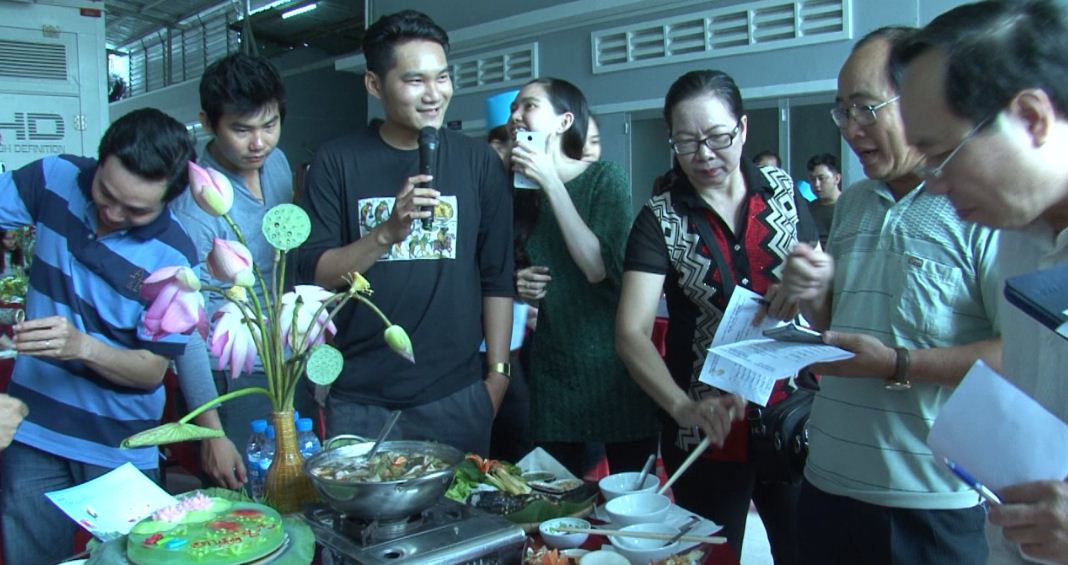 Đài PTTH Sóc Trăng tổ chức hội thi nấu ăn.