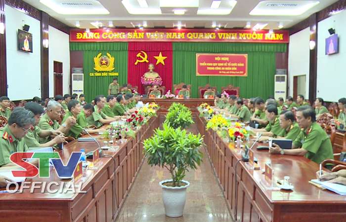 Đảng ủy Công an Trung ương triển khai quy định về tổ chức Đảng trong Công an nhân dân