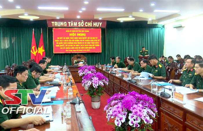Đảng ủy Quân sự tỉnh Sóc Trăng sơ kết 5 năm thực hiện Nghị quyết số 29 và Nghị quyết số 33 của Bộ Chính trị