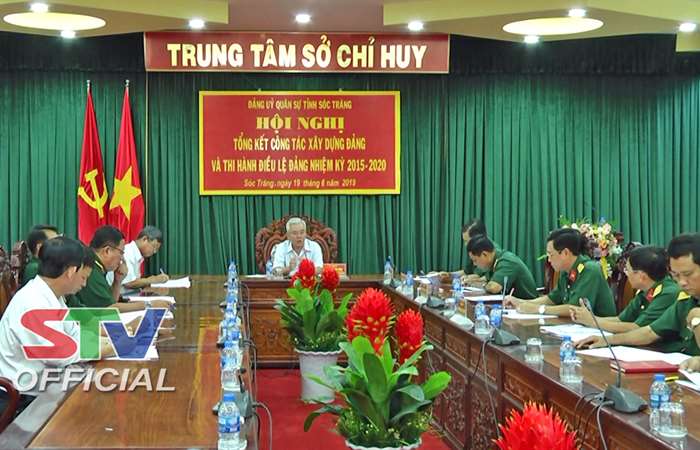 Đảng ủy Quân sự tỉnh Sóc Trăng tổng kết công tác xây dựng Đảng