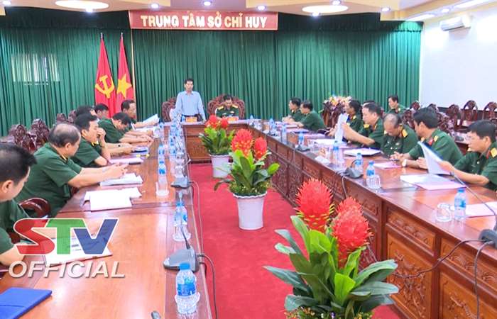 Đánh giá kết quả giám sát chuyên đề đối với Đảng ủy quân sự tỉnh Sóc Trăng