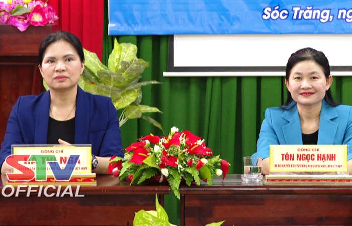 Đoàn công tác của Trung ương Hội LHPN Việt Nam làm việc tại tỉnh Sóc Trăng