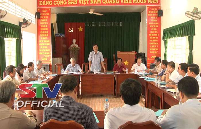 Đoàn giám sát Ban dân tộc HĐND tỉnh làm việc tại xã Trinh Phú 