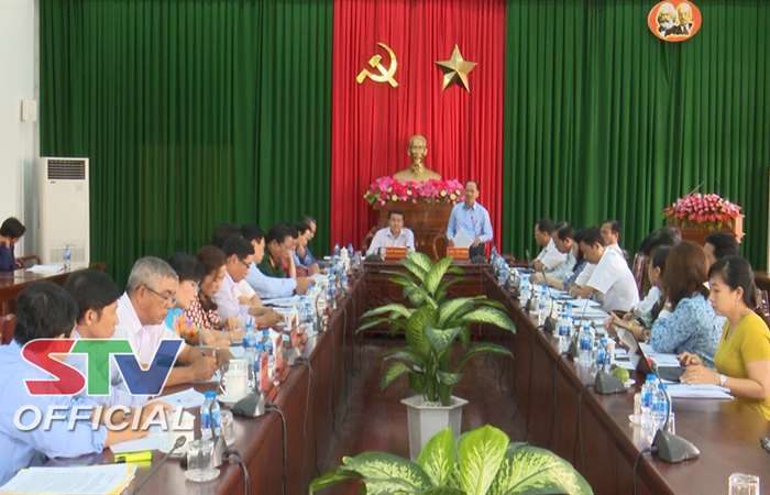  Đoàn giám sát của tỉnh Sóc Trăng làm việc tại huyện Long Phú