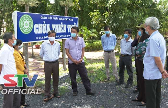 Đoàn giám sát giải quyết kiến nghị cử tri của HĐND tỉnh Sóc Trăng làm việc tại huyện Kế Sách