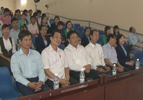 Đồng chí Sơn Minh Thắng thăm các cơ quan báo chí Trung ương tại Sóc Trăng và Đài Truyền hình Sóc Trăng