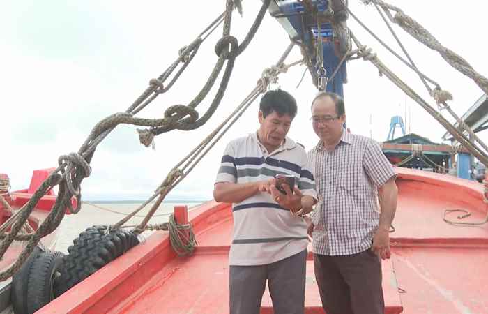 Duy trì tín hiệu báo cáo vị trí hoạt động giám sát hành trình  cho tàu cá khai thác xa bờ (17-01-2023)