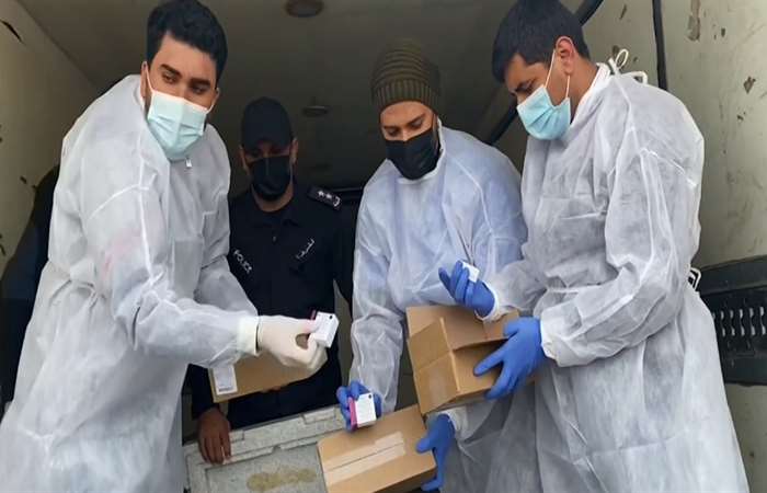Gaza tiếp nhận vaccine COVID-19 do Các tiểu Vương quốc Arab Thống nhất tài trợ