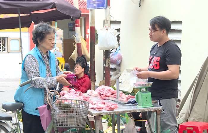 Giá thịt heo heo tăng nhẹ