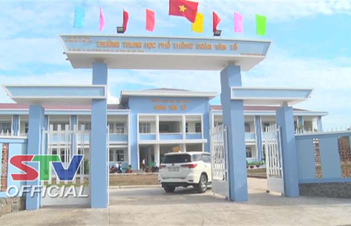 Sở GD&ĐT kiểm tra công tác chuẩn bị Kỳ thi Tốt nghiệp Trung học Phổ thông tại Cù Lao Dung