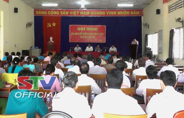 Đại biểu HĐND các cấp tiếp xúc cử tri huyện Châu Thành